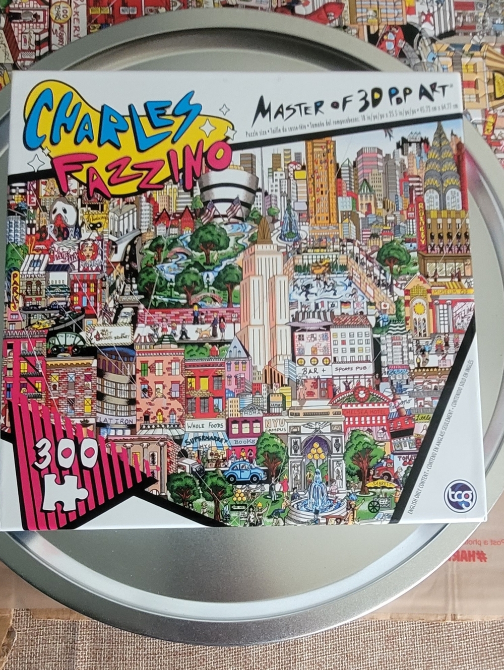 Master Of 3D Pop Art- Jigsaw Puzzles - Best Please read FULL description. (SB)